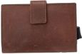 Strellson - E-cage Camden C-two Geldclip Leer Dunkelbraun Mannen RFID