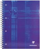 Clairefontaine Collegeblok 82123C Blauw DIN A4 Geruit Aantal paginas: 80