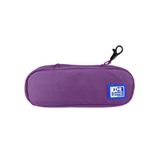 Oxford B-Hook schooletui met elastiek van gerecycled RPET materiaal, kleur lila