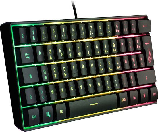 Surefire KingPin X1 60% RGB Gaming Keyboard QWERTZ (FR)