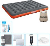 Bestway Luchtbed - 2-Persoons - 152 x 203 x 22 cm - Grijs