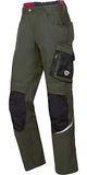 BP Werkbroek met Kniebeschermers 1998-570 - Maat 48 - Olive/Schwarz