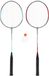 NILS NRZ002 - Badminton Set - Staal - 2 Rackets - Inclusief Shuttle