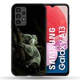 Beschermhoes Samsung Galaxy A13 Beschermhoes, Animal Koala, zwart