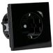 JUNG HOME SCHUKO® wandcontactdoos Energy, 16 A 250 V ~, met functie-indicatie, SAFETY+, serie LS, zwart BT LS 1521 SE SW