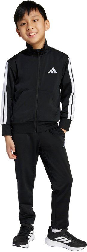 adidas Sportswear Essentials Climacool Trainingspak Kids - Zwart - Maat 116