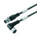 Weidmüller 9457270090 Sensor/actuator connector, geassembleerd M12 Stekker, recht, Bus, haaks 0.90 m Aantal polen (sensoren): 5 1 stuk(s)