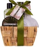 Accentra Olive Spa Cadeauset in zeegrasmand