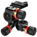 K&F Concept Geared Tripod Head GD-3W
