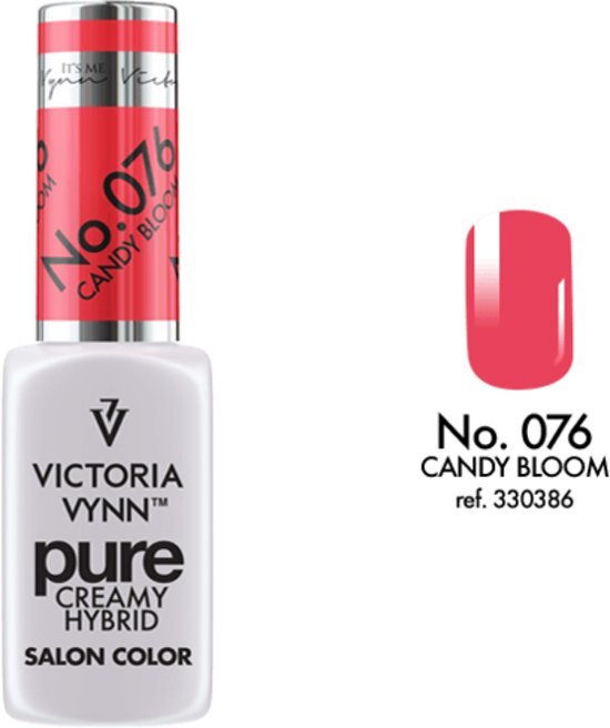 VICTORIA VYNNâ„¢ Gel Nagellak - Gel Polish - Pure Creamy Hybrid - 8 ml - Candy Bloom - 076