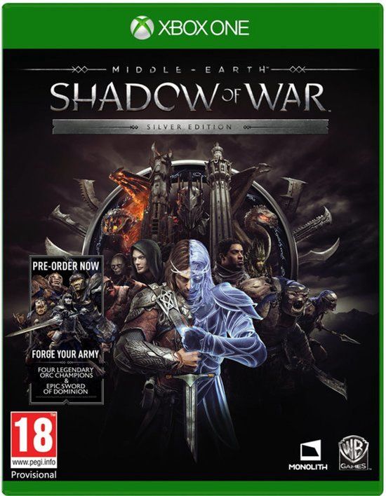 Warner Bros. Entertainment Middle-Earth: Shadow Of War - Silver Edition - Xbox One