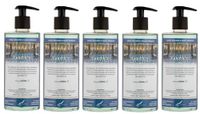 Claudius Cosmetics B.V. Douchegel Hammam Herbal 500 ml - set van 5 stuks - met gratis pomp - Showergel