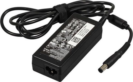 Dell laptop oplader - 65W - 7.4 x 5,0mm - dikke pin met centerpin