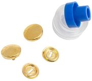 Prym Stofknoop 11 mm Gouddor met matrijs