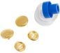 Prym Stofknoop 11 mm Gouddor met matrijs