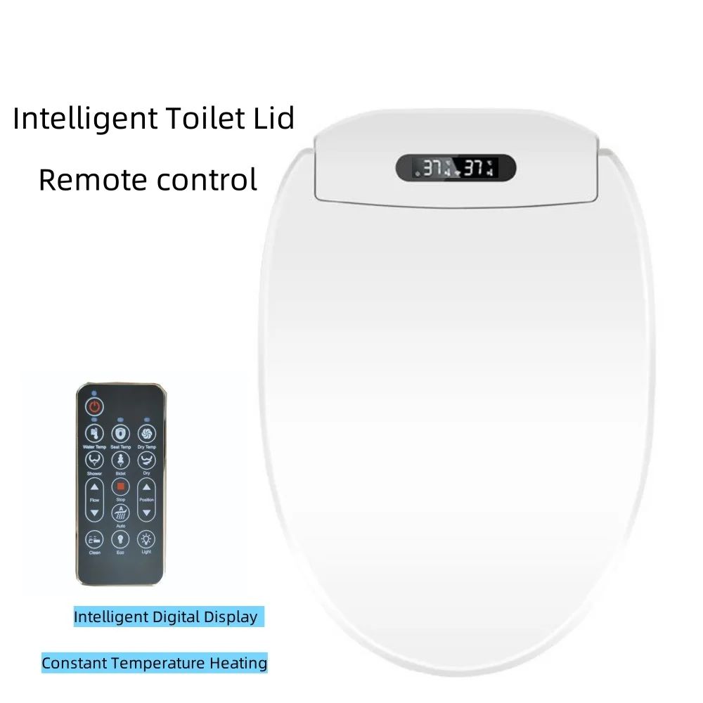WEllBlue Intelligente afstandsbediening toiletdekseldroger Water Windtemperatuur Universele toiletdeksel voor badkamer Slimme constante temperatuur