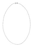 NAEMI Halsketting Zilver Koper 45 cm
