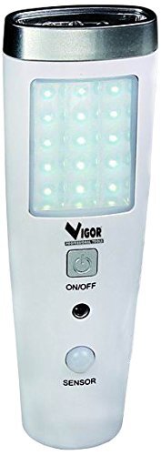 VIGOR Leon 34281-05 Noodlamp, Li-Ion, 5+15 LED