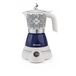 Ariete 1358 Capri Moka Aroma Cafetière italienne électrique 0,14 l Bleu/Blanc