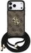 Guess Back Cover - iPhone 17 Pro Max - Bruin - Crossbody 4G Big Logo - Koord Strap