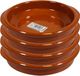 Concorde Iberica Tapas bols Alicante - Set van 4 - met handvatten - 16 cm - Bruin - Steen