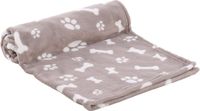 Flamingo Fleece Deken Zuma Beige Bot/poot 100x150cm
