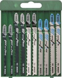 Bosch Decoupeerzaagbladen Set - 10-delig - Voor hout en metaal