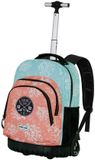 Karactermania PRODG Surfkamp - FAN GTS Trolley Handbagage Rugzak - Reistas - Backpack - Blauw/Roze - Lilo en Stitch - 47 cm