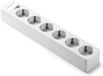 Famatel Multiprise avec 6 prises - Multiprise avec interrupteur - Sans câble - 3680 W - 16 A - 250 V - Blanc