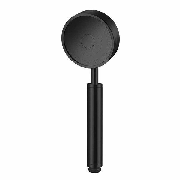 Qisani Flow ronde handdouche mat Zwart