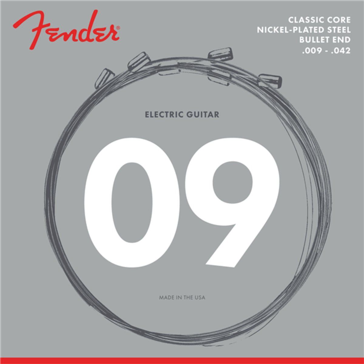 Fender 3255L E-guitar string Klassieke Kern 09-42