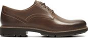 Clarks Batcombe Hall Heren Dark Tan Lea Maat 8
