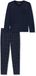 SCHIESSER Pyjama lang ' Fine Interlock ' nachtblauw