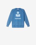 Marant Étoile Sweatshirt Millyny - Femme - Bleu / Bleu Clair - Taille 34