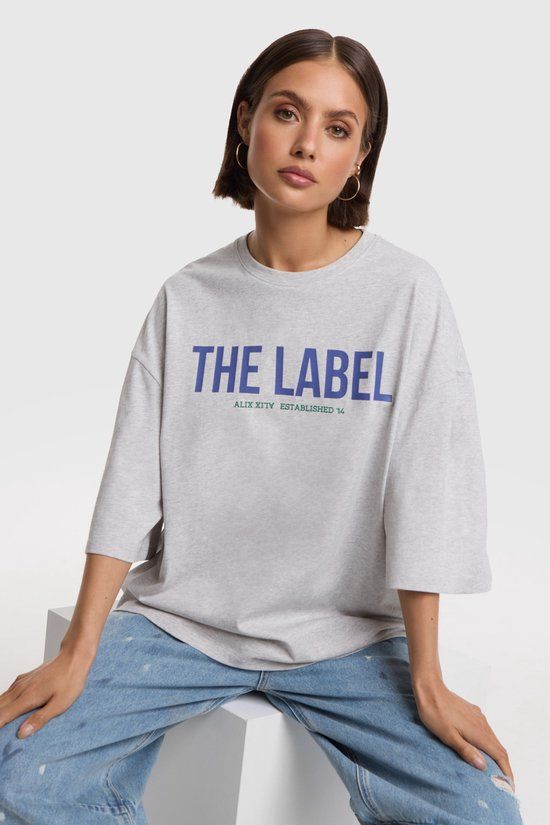Alix the Label ladies knitted the label oversized t-shirt