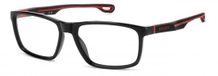 Carrera Carrera 4416 BLX Noir/Rouge Hommes Rectangulaire Plastique/Carbone
