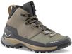 SALEWA Puez Leather Mid PTX Wandelschoenen Unisex Maat 40 Groen/Grijs/Zwart Waterdicht