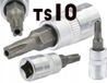 JONNESWAY Embout Torx 5 pans TS10 avec trou, embout 1/4