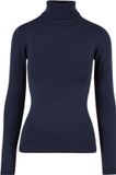 Urban Classics Knitted Turtleneck Sweater/trui Donkerblauw L