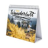 Grupo Erik CS22010 Kalender 2022 Wanderlust - Bureaukalender 12 Maanden