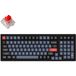 Keychron K4 Pro-H1 RGB Mechanical Keyboard (Black, US Layout (QWERTY), K Pro Red, 96%, RGB LEDs, Hot Swap, Double-Shot PBT, Bluetooth 5.1)