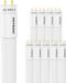 HOFTRONIC 10x LED TL Buis 60cm - T8 G13 Fitting - 9W 1170 lumen - 4000K neutraal wit