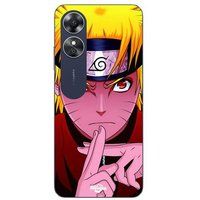Maniacase Hoesje Oppo A17 naruto cross hand l