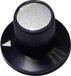 TRU COMPONENTS 23/12 Draaiknop Zwart (Ø x h) 23 mm x 17 mm 1 stuk(s)