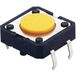 Aratas B3F4000 Bouton-poussoir 24 V/DC 0.05 A 1x hors/(en) Momentané (l x l x h) 12 x 12 x 4.3 mm 1 pièce(s)