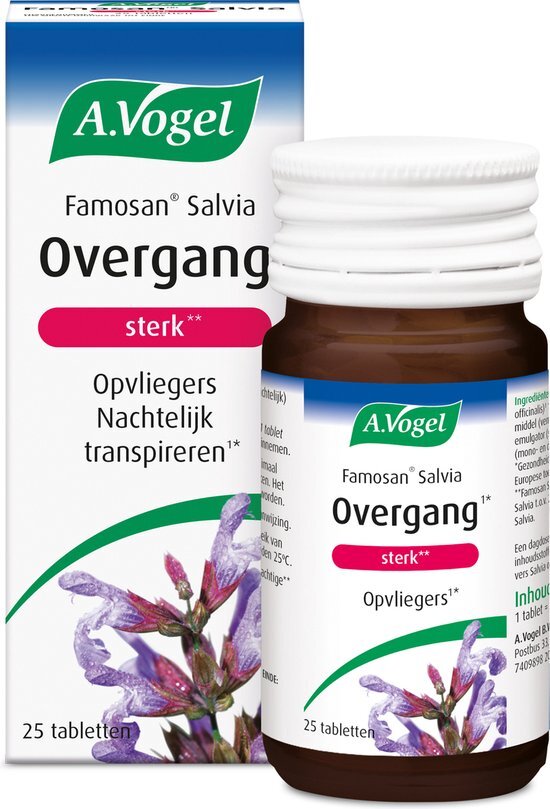 A.Vogel Famosan Salvia Extra Sterk Tabletten 25st