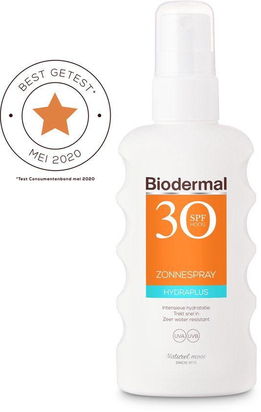 Biodermal Hydraplus Zonnespray SPF30 175ml
