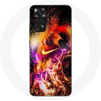 Nike Hoesje voor Xiaomi Redmi Note 11 4G Kleurrijke Schilderij Maniacase