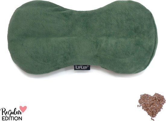 KipKep Woller Warmtekussen - Calming Green