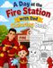 A Day at the Fire Station with Dad COLORING BOOK